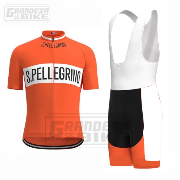 uniforme ciclismo naranja