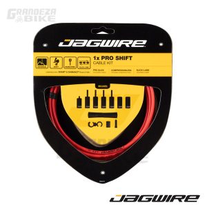 Kit de cables de cambio JAGWIRE Pro Shift 1x Rojo 01