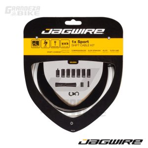 Kit de cables de cambio JAGWIRE Sport 1x Blanco 01