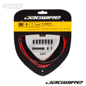 Kit de cables de cambio JAGWIRE Sport 1x Rojo 01