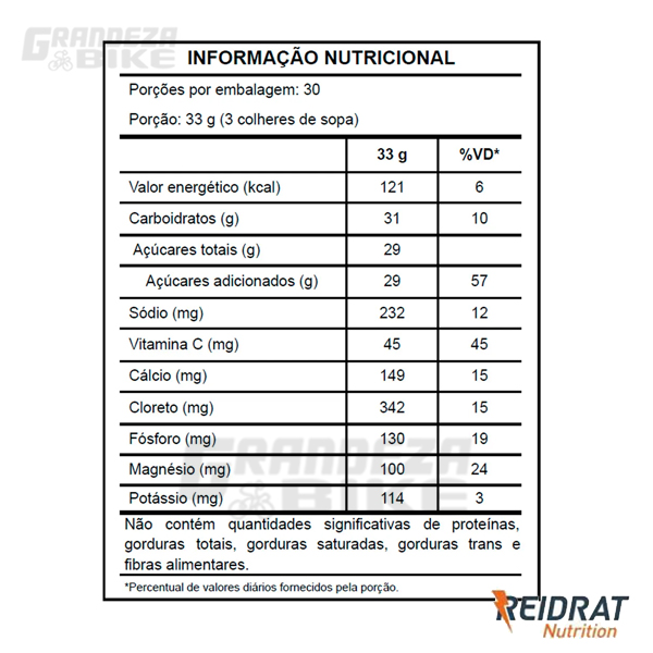 Isotonico en polvo REIDRAT 1 kg (Rinde 15 litros / 30 dosis) - Imagen 3
