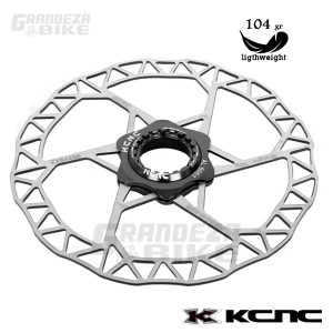 Disco rotor KCNC Razor 140 mm con center lock 01