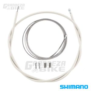 Kit cables y fundas de freno Ruta SHIMANO Road brake - blanco 01