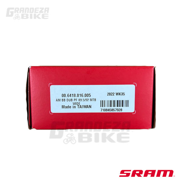 Bottom bracket SRAM DUB pressfit 89.5/92 MTB WIDE (55mm Chainline) Cazoleta Caja de Pedalier - Imagen 2
